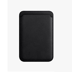 Soft Luxury Leather Wallet with Mag-Safe Magnetic for Apple iPhone 12 Pro Max Black