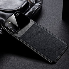 Soft Silicone Gel Leather Snap On Case Cover FL1 for Samsung Galaxy S20 FE (2022) 5G Black