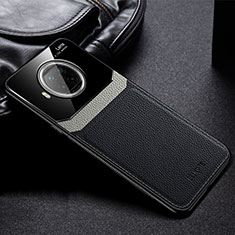 Soft Silicone Gel Leather Snap On Case Cover FL1 for Xiaomi Mi 10T Lite 5G Black