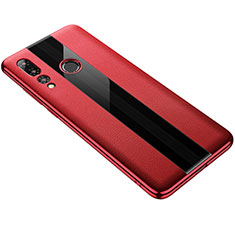Soft Silicone Gel Leather Snap On Case Cover for Huawei Nova 4 Red