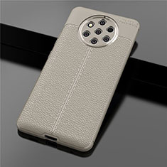 Soft Silicone Gel Leather Snap On Case Cover for Nokia 9 PureView Gold