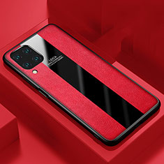 Soft Silicone Gel Leather Snap On Case Cover H03 for Huawei Nova 6 SE Red