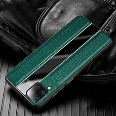 Soft Silicone Gel Leather Snap On Case Cover H04 for Huawei Nova 6 SE Green