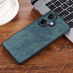 Soft Silicone Gel Leather Snap On Case Cover YZ2 for OnePlus Nord CE 3 5G Green