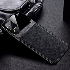 Soft Silicone Gel Leather Snap On Case Cover Z01 for Huawei P40 Lite Black