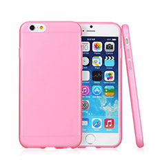 Soft Silicone Gel Matte Finish Case for Apple iPhone 6 Pink