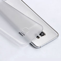 Soft Silicone Gel Matte Finish Cover R02 for Samsung Galaxy S7 Edge G935F White