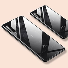 Soft Silicone Gel Mirror Case for Xiaomi Mi 9 Lite Black