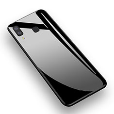 Soft Silicone Gel Mirror Case M01 for Samsung Galaxy A9 Star SM-G8850 Black