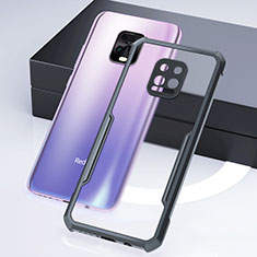Soft Silicone Gel Mirror Case M01 for Xiaomi Redmi 10X 5G Black