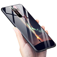 Soft Silicone Gel Mirror Case M02 for Xiaomi Pocophone F1 Black