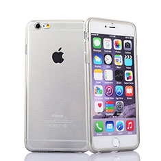 Soft Transparent Flip Cover for Apple iPhone 6S Plus White