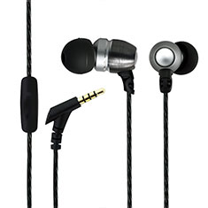 Sports Stereo Earphone Headphone In-Ear H01 for Google Pixel 5 XL 5G Black