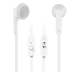 Sports Stereo Earphone Headphone In-Ear H08 for Huawei Nova 8 SE 5G White