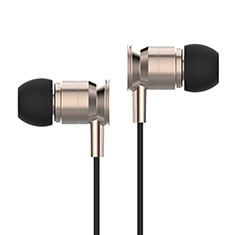 Sports Stereo Earphone Headphone In-Ear H14 for Oppo Reno8 T 4G Gold