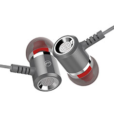 Sports Stereo Earphone Headphone In-Ear H25 for Oppo Reno7 A Gray
