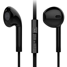Sports Stereo Earphone Headset In-Ear H07 for Oppo Reno6 Pro+ Plus 5G Black