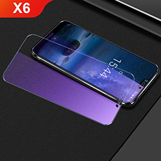 Tempered Glass Anti Blue Light Screen Protector Film B01 for Nokia X6 Clear