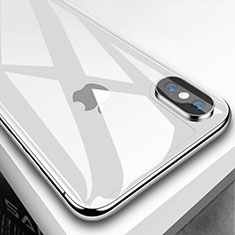 Tempered Glass Back Protector Film B04 for Apple iPhone X Clear
