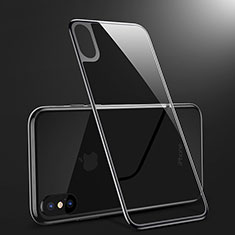 Tempered Glass Back Protector Film B09 for Apple iPhone Xs Black