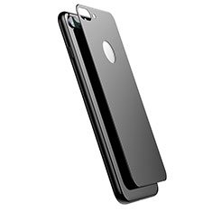 Tempered Glass Back Protector Film for Apple iPhone 7 Plus Black
