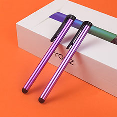 Touch Screen Stylus Pen Universal 2PCS H02 for Oppo Find X3 Neo 5G Purple