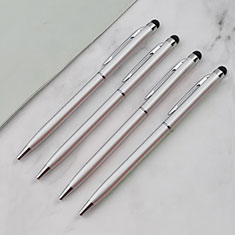 Touch Screen Stylus Pen Universal 4PCS for Oppo Reno8 T 4G Silver