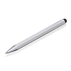 Touch Screen Stylus Pen Universal P08 for Apple iPhone SE3 2022 Silver