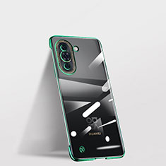 Transparent Crystal Frameless Hard Case Back Cover for Huawei Nova 10 Pro Green
