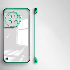 Transparent Crystal Frameless Hard Case Back Cover for OnePlus 11 5G Green