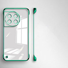 Transparent Crystal Frameless Hard Case Back Cover for OnePlus Ace 2 5G Green