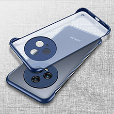 Transparent Crystal Frameless Hard Case Back Cover H02 for Huawei Honor Magic5 5G Blue