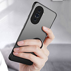 Transparent Crystal Frameless Hard Case Back Cover T01 for Huawei Nova 10 Black
