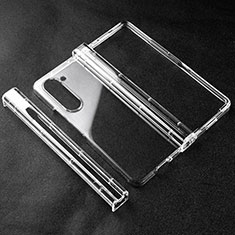 Transparent Crystal Hard Case Back Cover for Samsung Galaxy Z Fold5 5G Clear