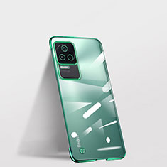 Transparent Crystal Hard Case Back Cover H01 for Xiaomi Redmi K50 5G Green