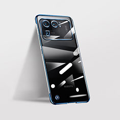 Transparent Crystal Hard Case Back Cover H03 for Xiaomi Mi 11 Ultra 5G Blue