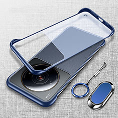 Transparent Crystal Hard Case Back Cover H03 for Xiaomi Mi 12 Ultra 5G Blue