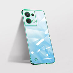 Transparent Crystal Hard Case Back Cover H04 for Oppo Reno8 5G Green