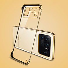 Transparent Crystal Hard Case Back Cover H04 for Xiaomi Mi 11 Ultra 5G Gold