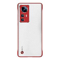 Transparent Crystal Hard Case Back Cover H05 for Xiaomi Mi 12 5G Red