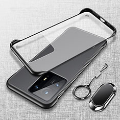 Transparent Crystal Hard Case Back Cover H05 for Xiaomi Mi Mix 4 5G Black