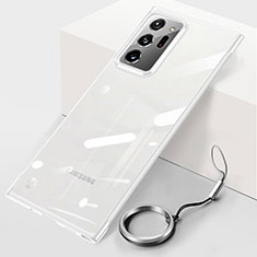 Transparent Crystal Hard Case Back Cover JS1 for Samsung Galaxy Note 20 Ultra 5G Clear