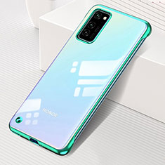 Transparent Crystal Hard Case Back Cover S01 for Huawei Honor View 30 5G Green