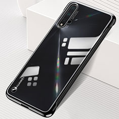 Transparent Crystal Hard Case Back Cover S02 for Huawei Nova 5 Pro Black