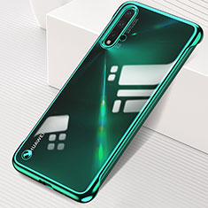 Transparent Crystal Hard Case Back Cover S02 for Huawei Nova 5 Pro Green
