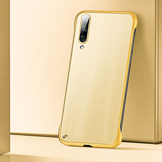 Transparent Crystal Hard Case Back Cover S02 for Xiaomi Mi A3 Yellow