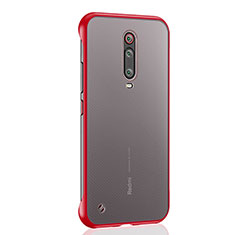 Transparent Crystal Hard Case Back Cover S03 for Xiaomi Redmi K20 Pro Red