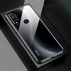 Transparent Crystal Hard Case Back Cover S05 for Huawei P20 Lite (2019) Black