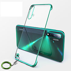 Transparent Crystal Hard Case Back Cover S06 for Huawei Nova 5 Green