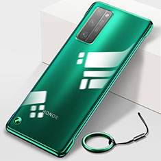 Transparent Crystal Hard Rigid Case Back Cover H01 for Huawei Honor 30 Pro Green